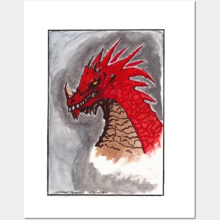 Red Dragon Posters and Art